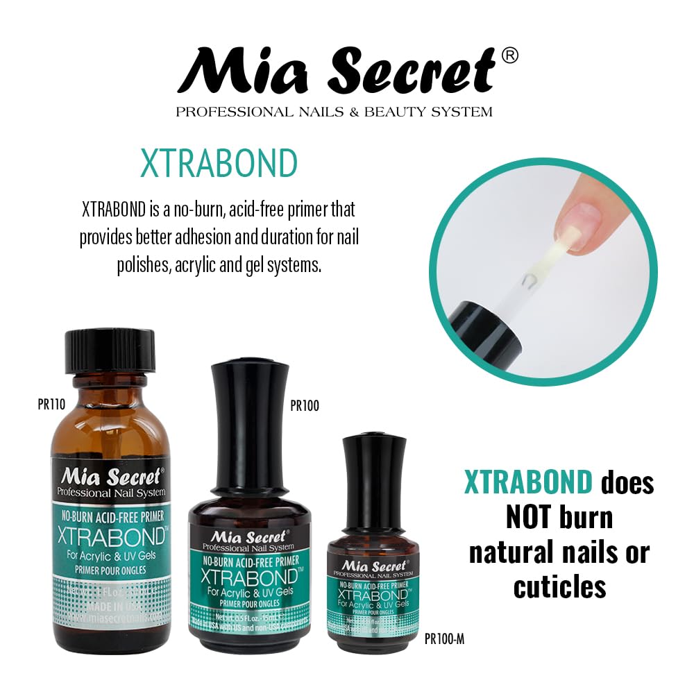 Mia Secret Nail Prep and Xtra-Bond primer set - 3