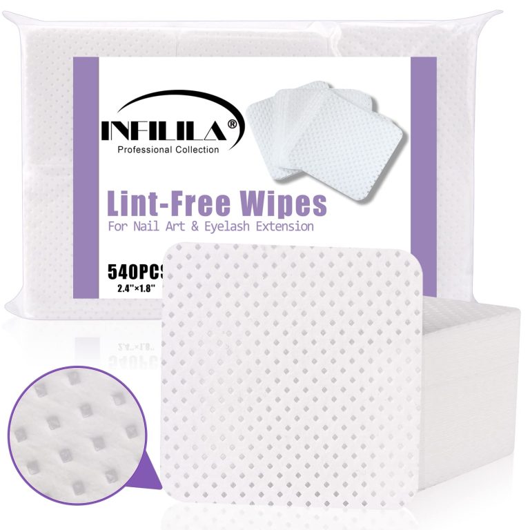 Lint Free Nail Wipes — 540 Nonwoven Prep Pads