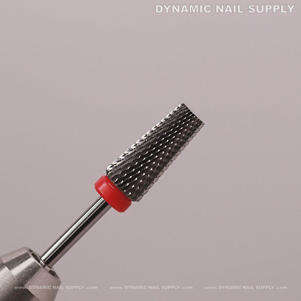 silver tapered carbide nail drill bit - 5