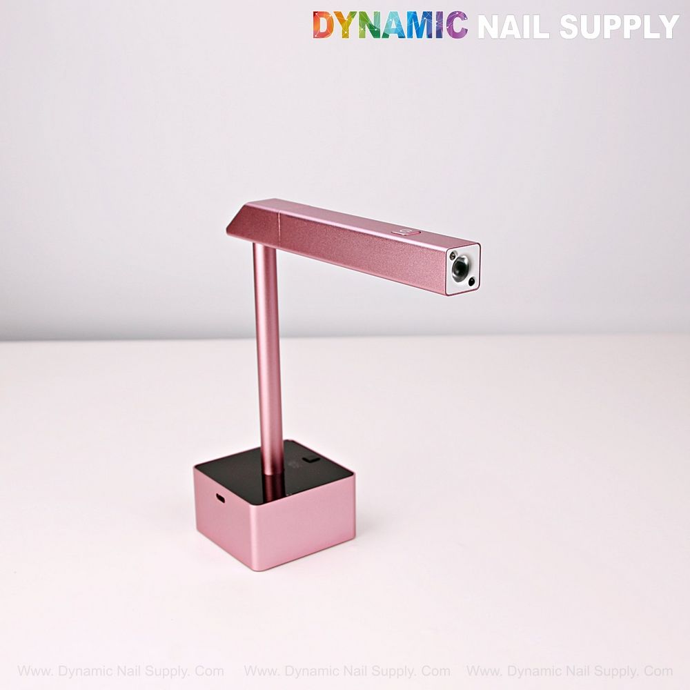 Mini UV LED flash cure lamp pink - 2