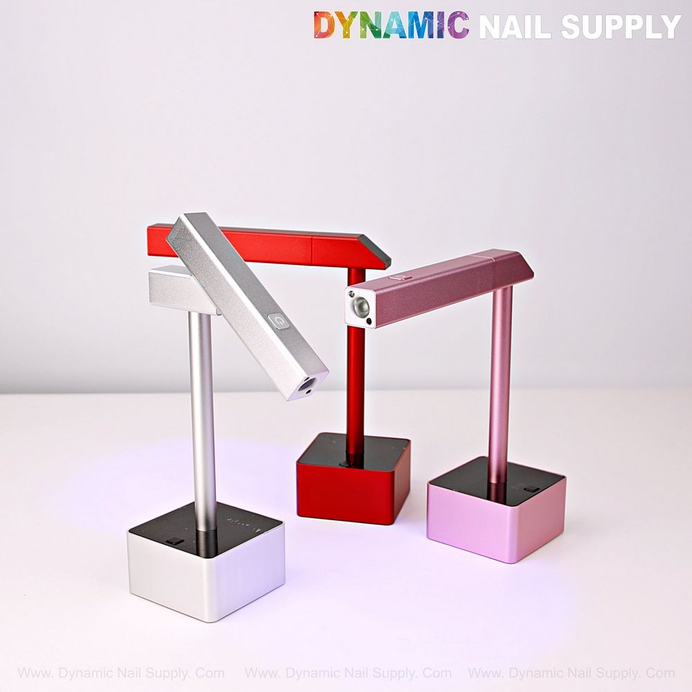 Mini UV LED flash cure lamp pink - 8