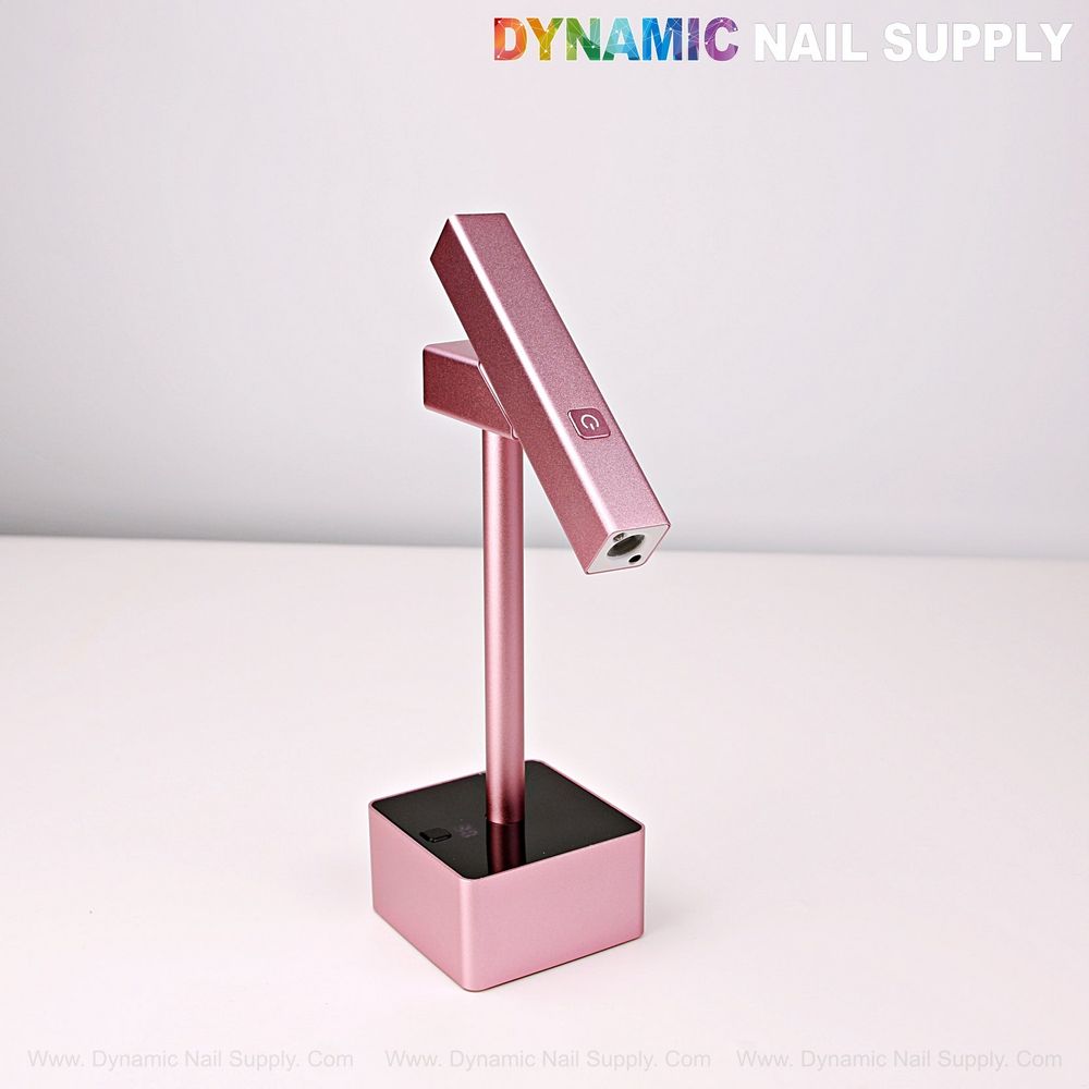 Mini UV LED flash cure lamp pink - 9
