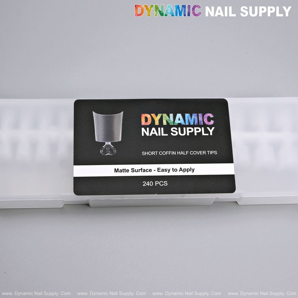 Short coffin soft gel tips box - 3